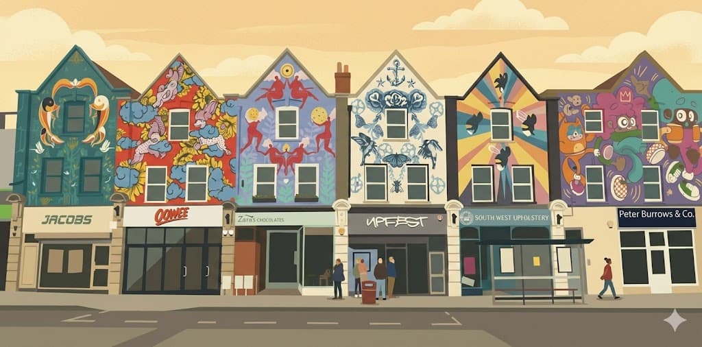 Bedminster area in Bristol