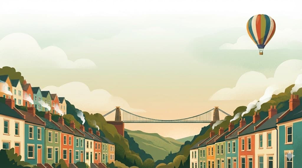 Bristol cityscape for Willow Letting